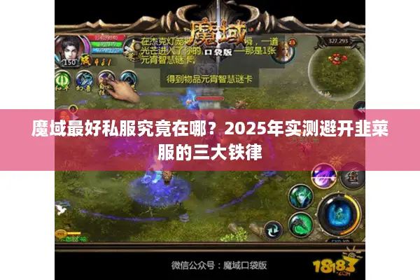 魔域最好私服究竟在哪？2025年实测避开韭菜服的三大铁律
