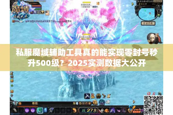 私服魔域辅助工具真的能实现零封号秒升500级？2025实测数据大公开