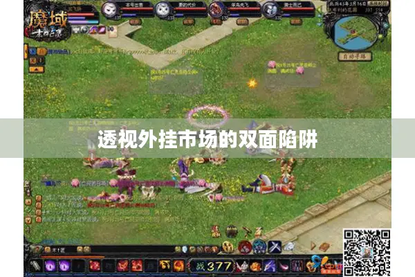 透视外挂市场的双面陷阱 透视外挂市场的双面陷阱