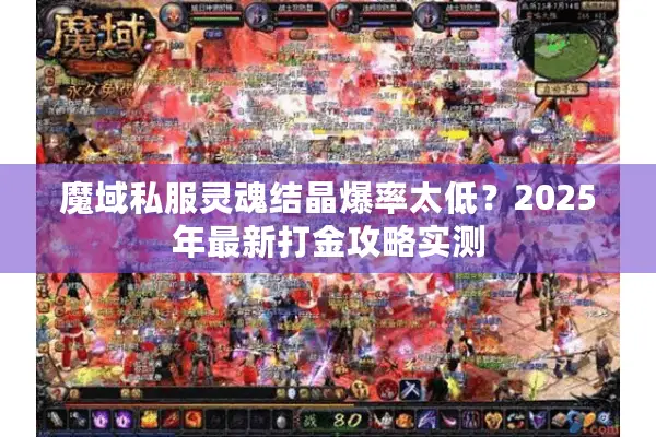 魔域私服灵魂结晶爆率太低？2025年最新打金攻略实测