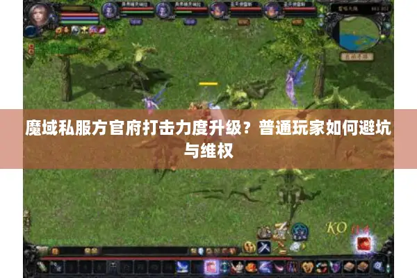 魔域私服方官府打击力度升级？普通玩家如何避坑与维权