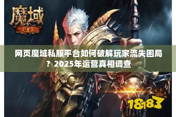 网页魔域私服平台如何破解玩家流失困局？2025年运营真相调查