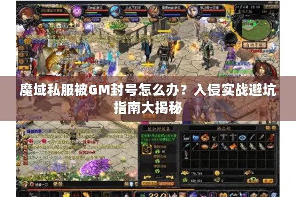 魔域私服被GM封号怎么办？入侵实战避坑指南大揭秘