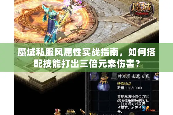 魔域私服风属性实战指南,如何搭配技能打出三倍元素伤害? 魔域私服风属性实战指南,如何搭配技能打出三倍元素伤害?