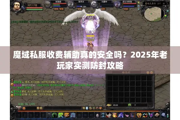 魔域私服收费辅助真的安全吗？2025年老玩家实测防封攻略
