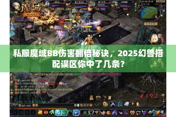 私服魔域BB伤害翻倍秘诀，2025幻兽搭配误区你中了几条？