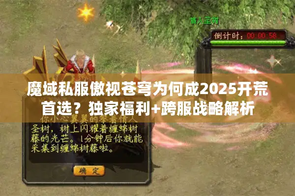魔域私服傲视苍穹为何成2025开荒首选？独家福利+跨服战略解析