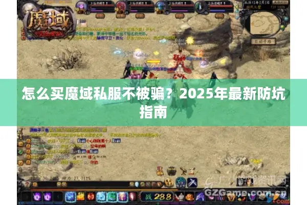怎么买魔域私服不被骗？2025年最新防坑指南