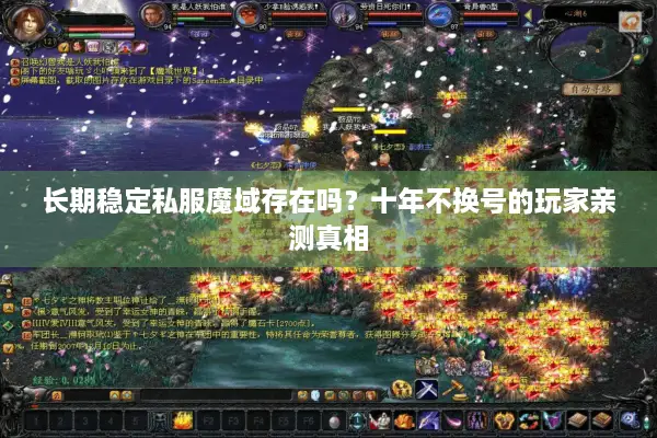 长期稳定私服魔域存在吗？十年不换号的玩家亲测真相