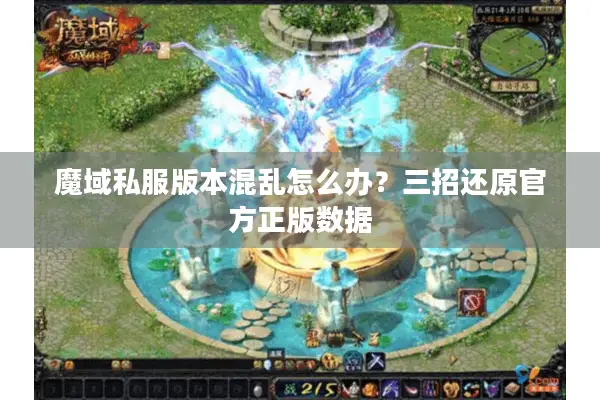 魔域私服版本混乱怎么办？三招还原官方正版数据