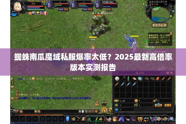 蜘蛛南瓜魔域私服爆率太低？2025最新高倍率版本实测报告