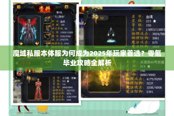 魔域私服本体服为何成为2025年玩家首选？零氪毕业攻略全解析
