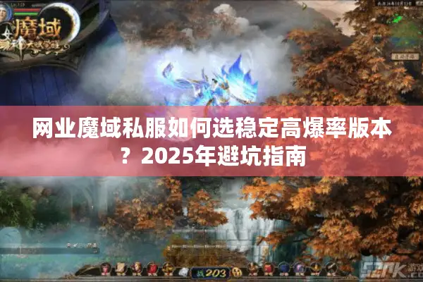 网业魔域私服如何选稳定高爆率版本？2025年避坑指南