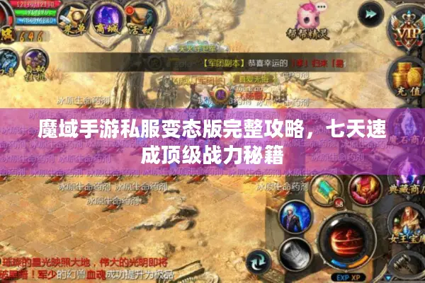 魔域手游私服变态版完整攻略，七天速成顶级战力秘籍