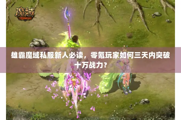 雄霸魔域私服新人必读，零氪玩家如何三天内突破十万战力？