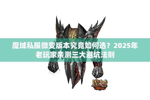 魔域私服微变版本究竟如何选？2025年老玩家亲测三大避坑法则