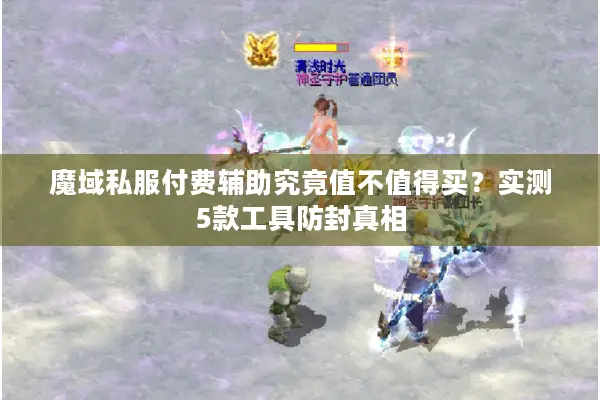 魔域私服付费辅助究竟值不值得买？实测5款工具防封真相