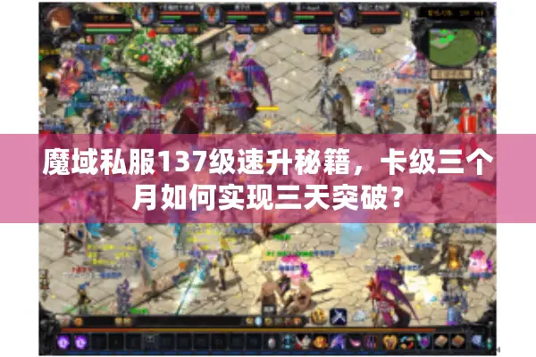 魔域私服137级速升秘籍，卡级三个月如何实现三天突破？