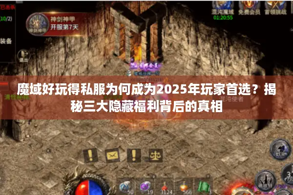 魔域好玩得私服为何成为2025年玩家首选？揭秘三大隐藏福利背后的真相