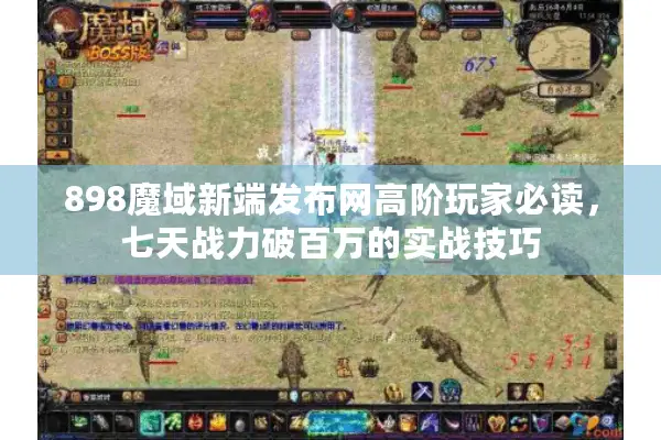 898魔域新端发布网高阶玩家必读，七天战力破百万的实战技巧