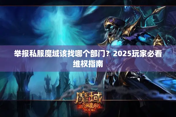 举报私服魔域该找哪个部门？2025玩家必看维权指南