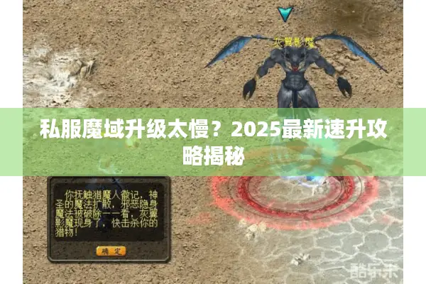 私服魔域升级太慢？2025最新速升攻略揭秘