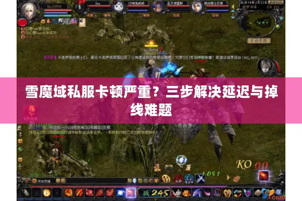 雪魔域私服卡顿严重？三步解决延迟与掉线难题