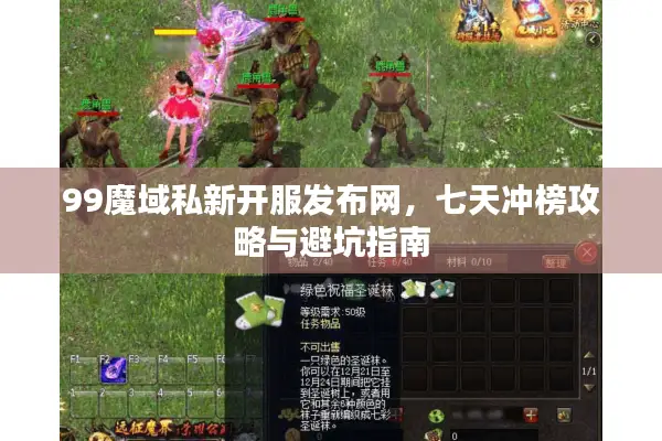 99魔域私新开服发布网，七天冲榜攻略与避坑指南