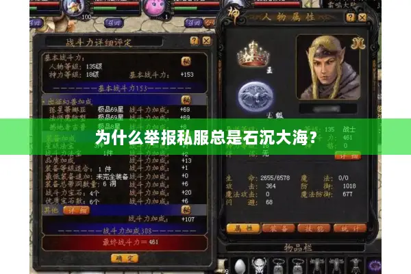 为什么举报私服总是石沉大海？