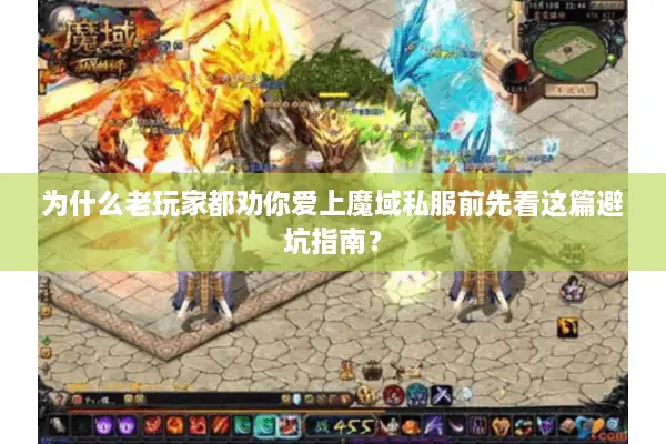 为什么老玩家都劝你爱上魔域私服前先看这篇避坑指南？