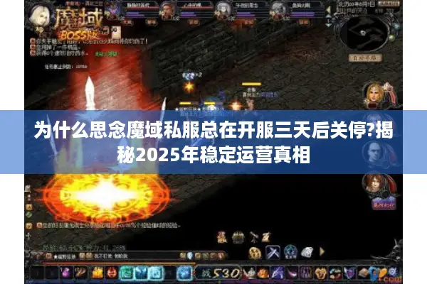 为什么思念魔域私服总在开服三天后关停?揭秘2025年稳定运营真相