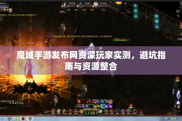 魔域手游发布网资深玩家实测，避坑指南与资源整合