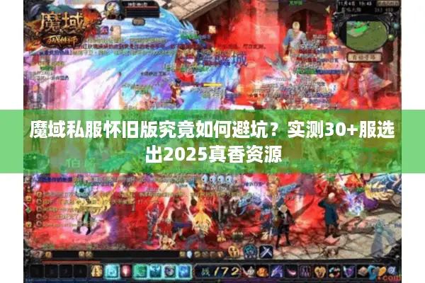 魔域私服怀旧版究竟如何避坑？实测30+服选出2025真香资源