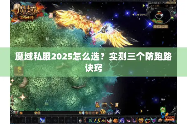 魔域私服2025怎么选？实测三个防跑路诀窍