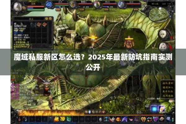 魔域私服新区怎么选？2025年最新防坑指南实测公开