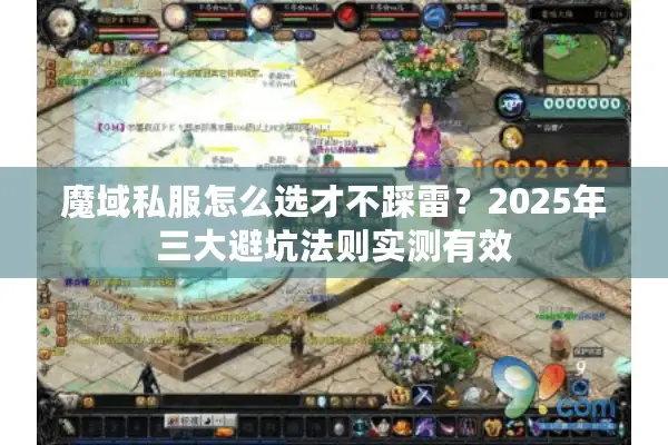 魔域私服怎么选才不踩雷？2025年三大避坑法则实测有效