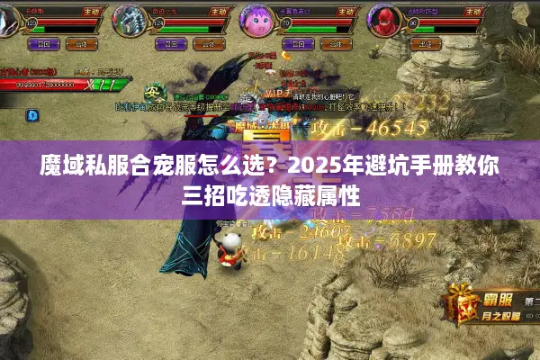 魔域私服合宠服怎么选？2025年避坑手册教你三招吃透隐藏属性