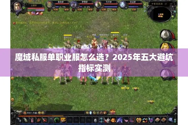 魔域私服单职业服怎么选？2025年五大避坑指标实测
