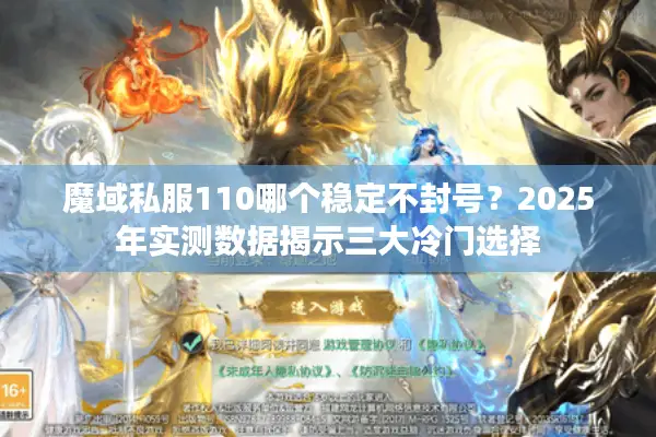 魔域私服110哪个稳定不封号？2025年实测数据揭示三大冷门选择