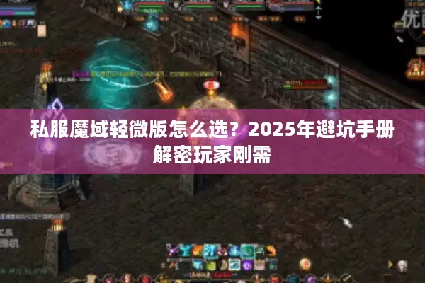 私服魔域轻微版怎么选？2025年避坑手册解密玩家刚需