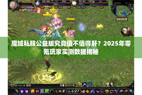 魔域私服公益版究竟值不值得肝？2025年零氪玩家实测数据揭秘