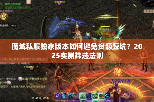 魔域私服独家版本如何避免资源踩坑？2025实测筛选法则