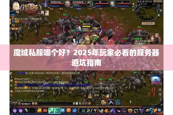 魔域私服哪个好？2025年玩家必看的服务器避坑指南