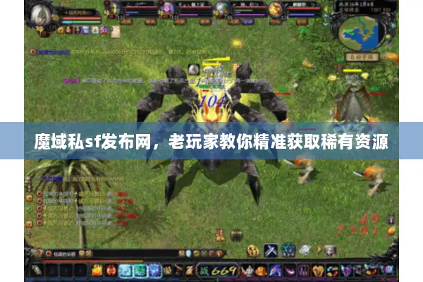 魔域私sf发布网，老玩家教你精准获取稀有资源