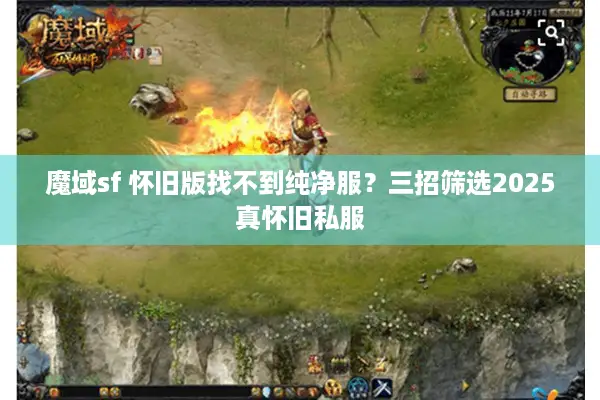 魔域sf 怀旧版找不到纯净服？三招筛选2025真怀旧私服