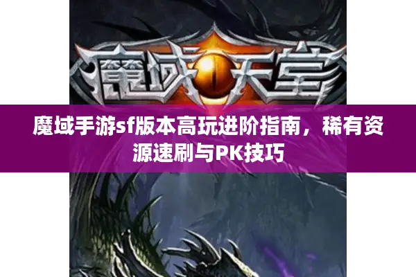 魔域手游sf版本高玩进阶指南，稀有资源速刷与PK技巧
