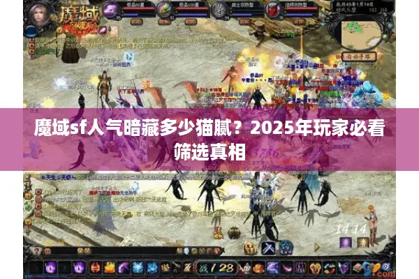 魔域sf人气暗藏多少猫腻？2025年玩家必看筛选真相