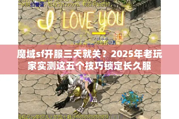 魔域sf开服三天就关？2025年老玩家实测这五个技巧锁定长久服