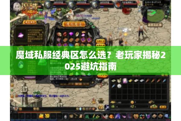 魔域私服经典区怎么选?老玩家揭秘2025避坑指南 魔域私服经典区怎么选?老玩家揭秘2025避坑指南