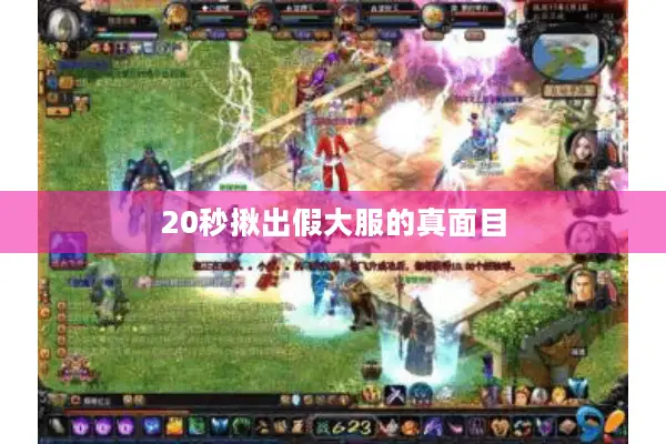 20秒揪出假大服的真面目